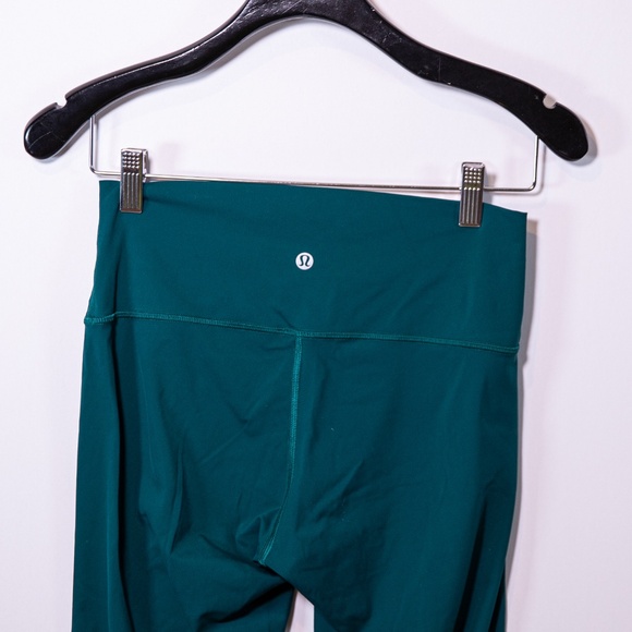 Lululemon Women's Wunder Under Train High-Rise Tight 25" Storm Teal Legging Pant - Picture 3 of 4